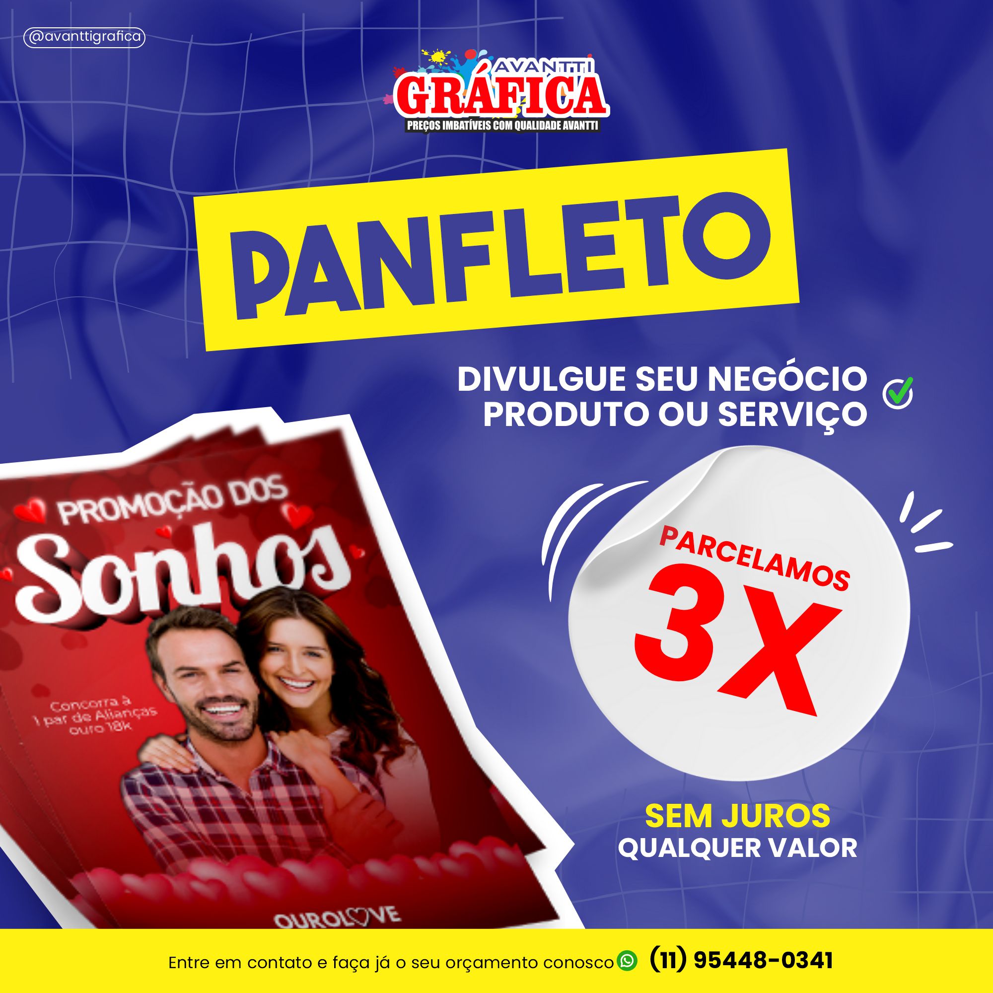 Gráfica Avantti - Impressão de panfletos